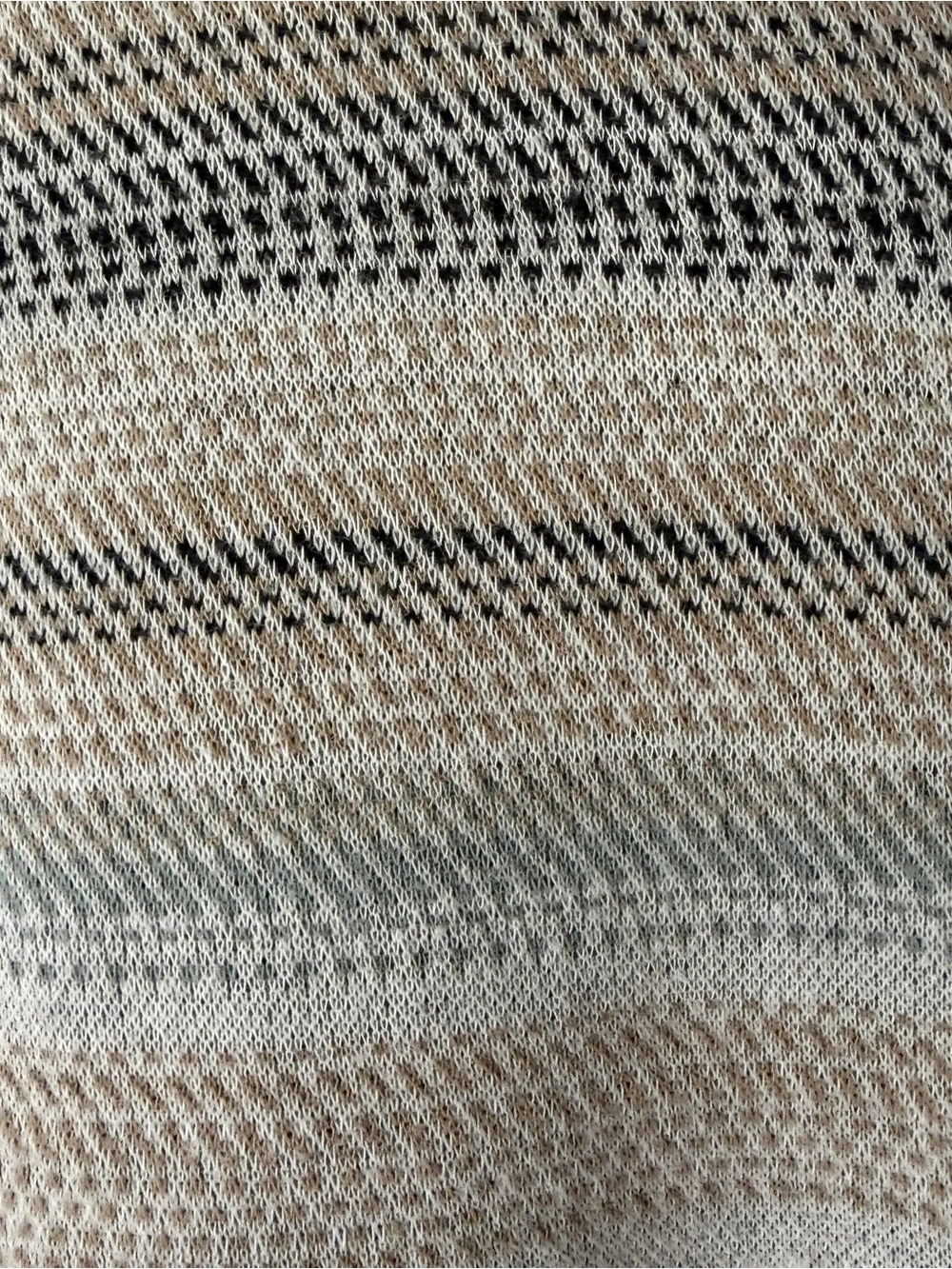 Boy’s Old Navy Beige, Gray & Cream Striped Shirt Jacket